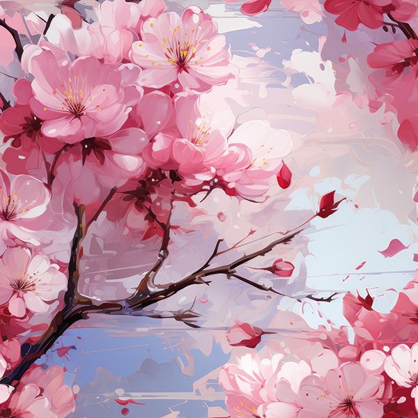 Țesătură IN floare de cireș