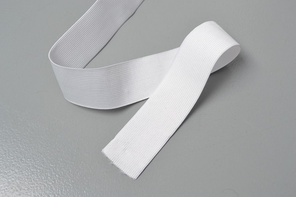 Bandă elastică de 4 cm albă