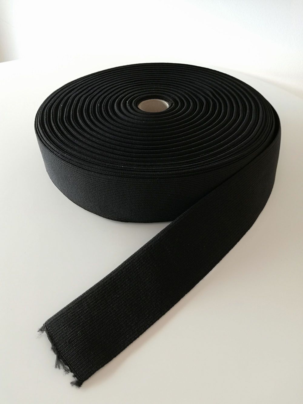 Bandă elastică de 4 cm neagră
