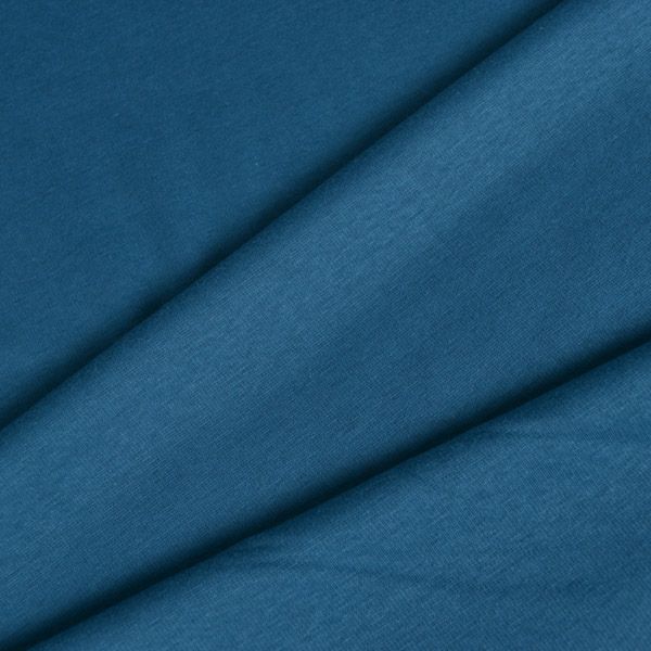 Țesătură tricot alpen fleece/warmkeeper culoare albastră