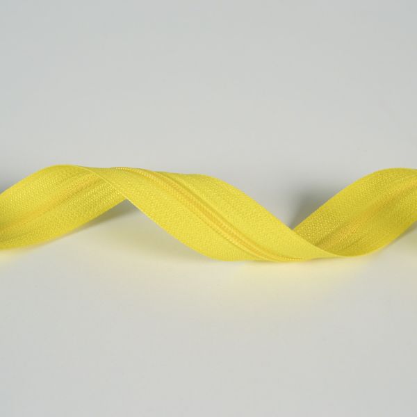 Cursor metalic TKY la fermoar cu trăgător #3 mm galben