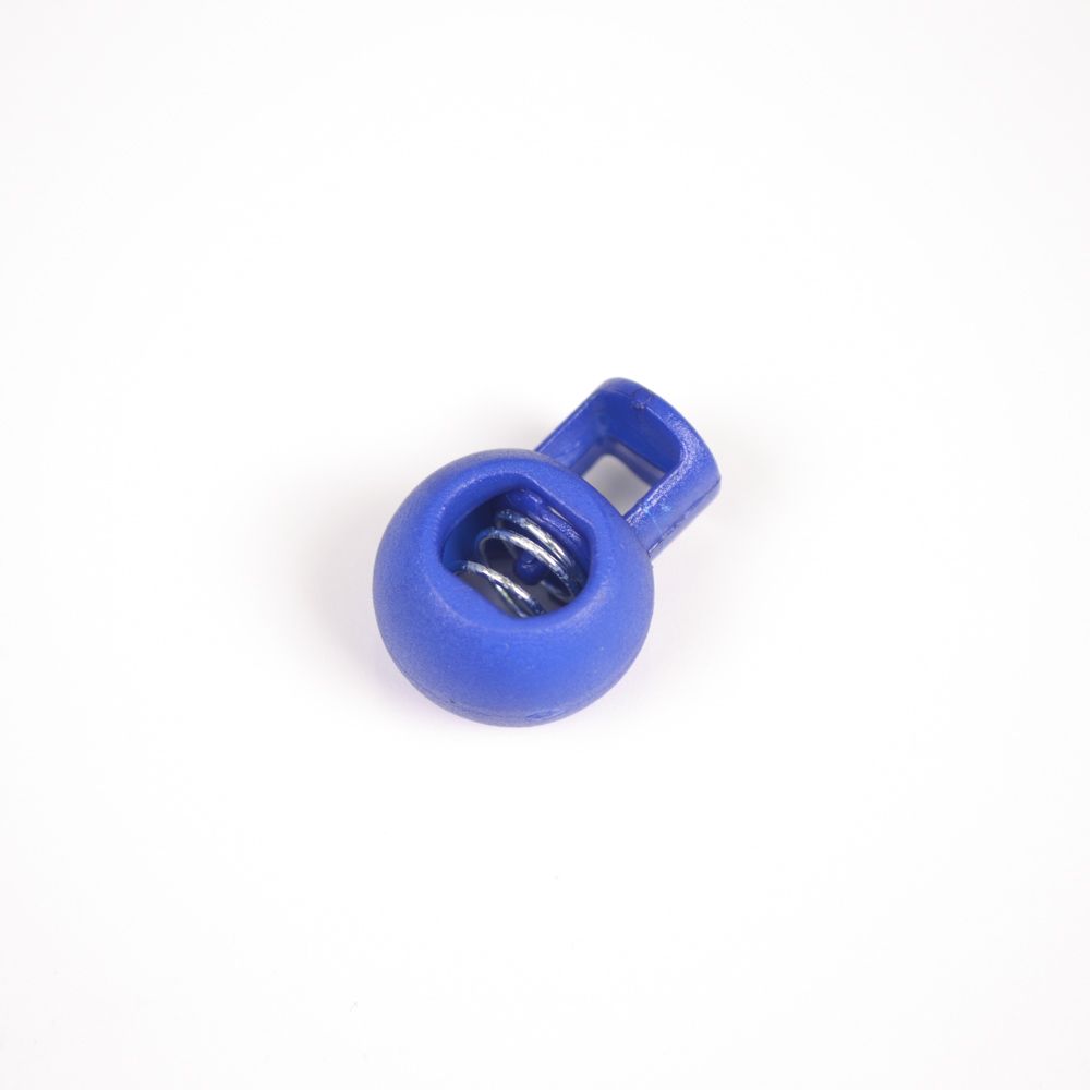 Opritor șnur rotund din plastic 9 mm albastru închis - pachet 10 buc.