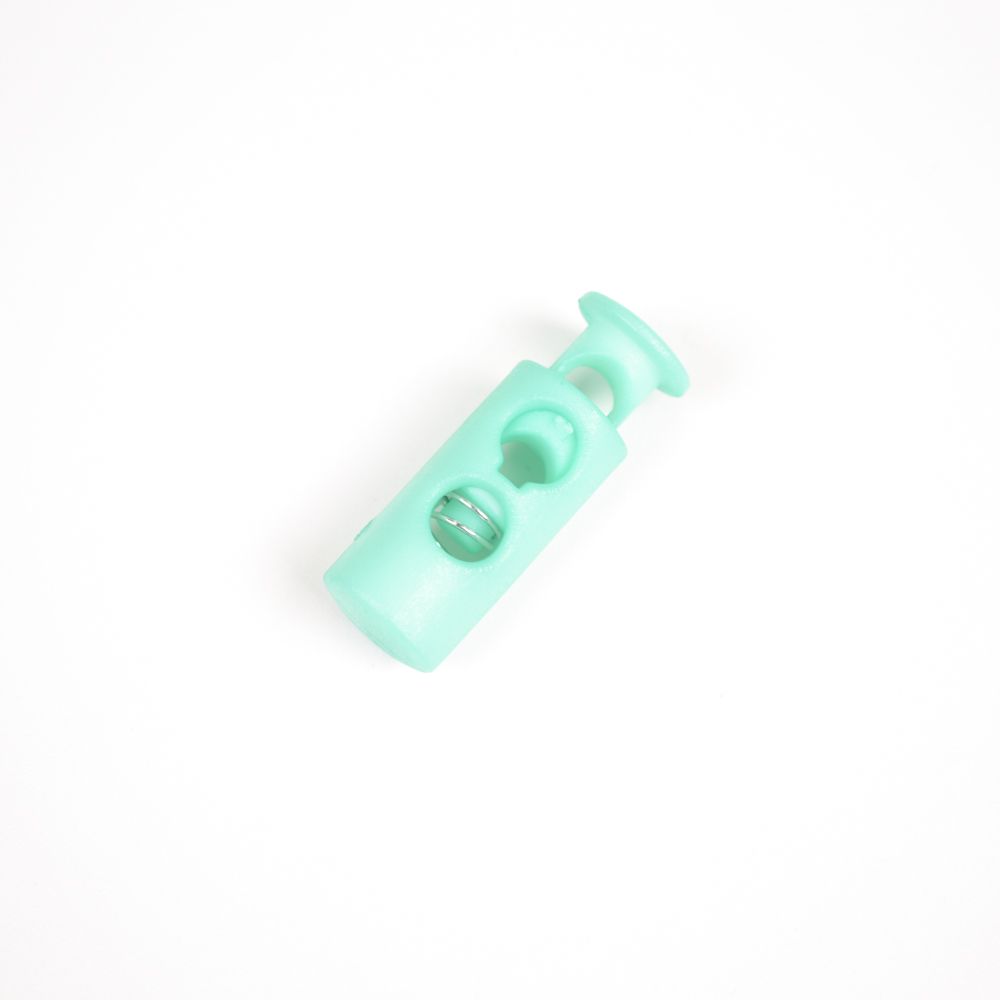 Opritor șnur din plastic 5 mm verde pastel - pachet 10 buc.