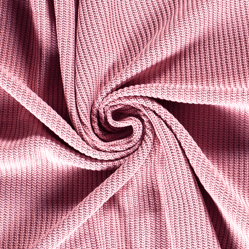 Țesătură pulover roz pudră