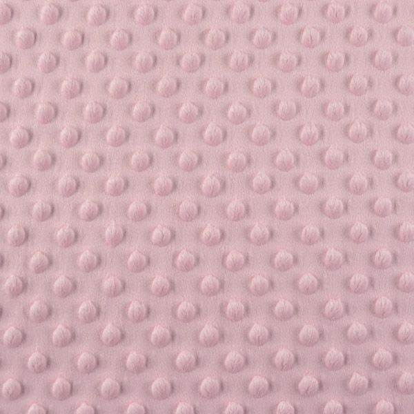 Țesătură minky Tina premium 380g roz deschis