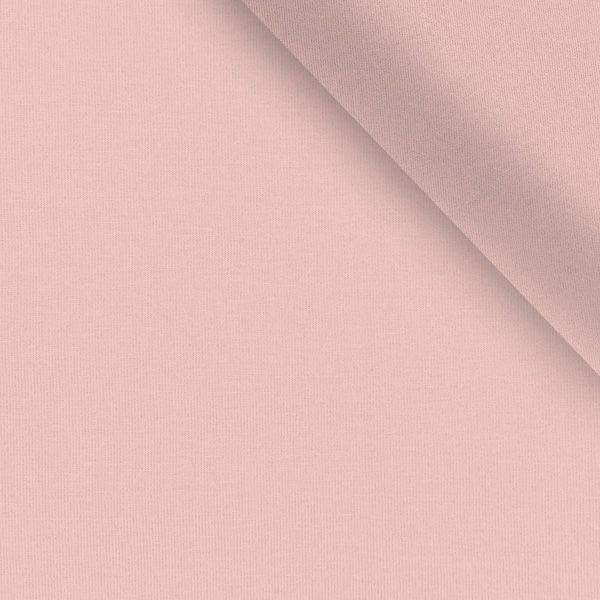 Țesătură bumbac premium șoareci argintii pe fundal roz deschis