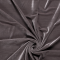 Țesătură elastică din catifea premium gri