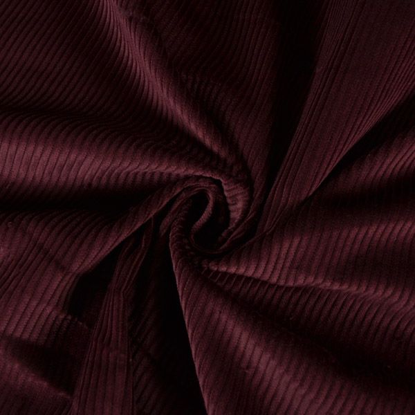 Material bumbac velur reiat/corduroy Taya culoarea murei