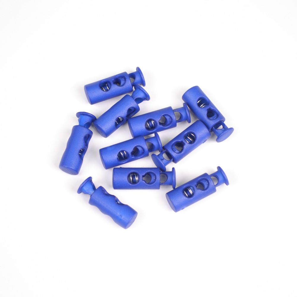 Opritor șnur din plastic 5 mm albastru parizian -pachet 10 buc