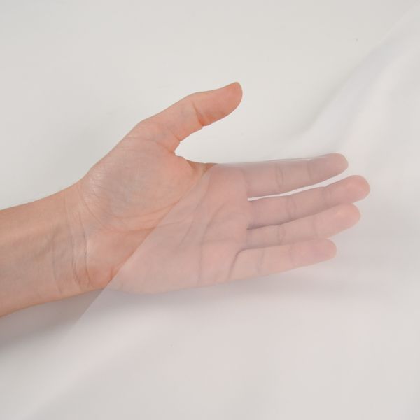 Tull flexibil Bari alb (pentru corsete și partea de sus la rochii)