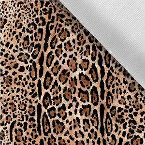 Țesătură softshell de vară flexibilă - leopard