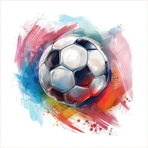 PANOU M - Țesătură bumbac premium Takoy minge de fotbal 