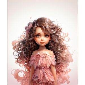 Panou 50x60 cm Jerse Takoy model pink princess