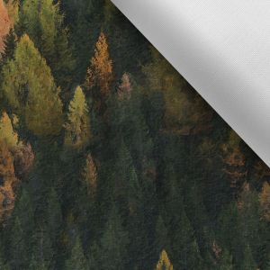 Țesătură imprimată impermeabilă poliester - TD/NS pictură pădure