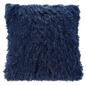 Față de pernă CELIA cu păr lung și fir argintiu