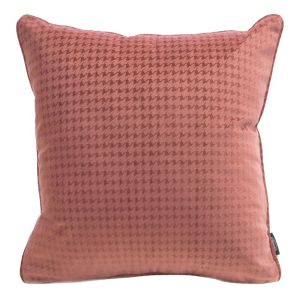 Față de pernă din catifea cu puncte în relief și bordură decorativă