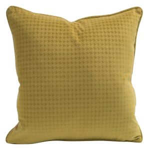 Față de pernă din catifea cu puncte în relief și bordură decorativă