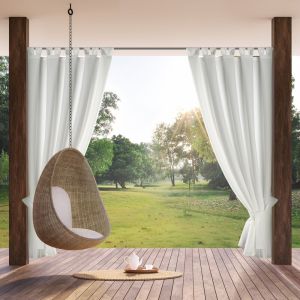 Draperie GARDEN pentru grădină și terasă din țesătură impermeabilă pe bucle cu fermoar velcro/scai 155 x 240 cm