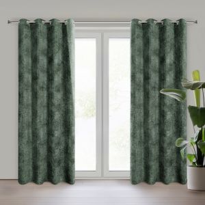 Draperie ALETA din șenil unicolor 135 x 250 cm