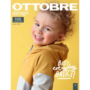 Revistă Ottobre design kids 1/2021 fr/eng - instrucțiuni