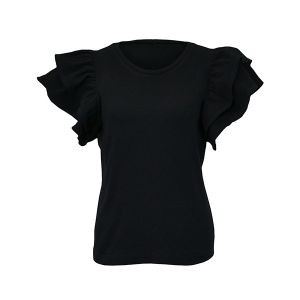 Tipar de croitorie PDF tricou damă cu mâneci bufante Aurora