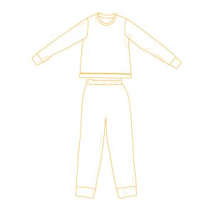 Tipar de croitorie PDF pijama copii Esme