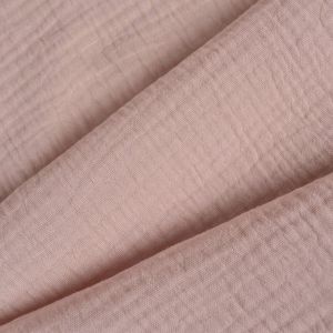 Țesătură muselină/pânză topită Bella roz vechi
