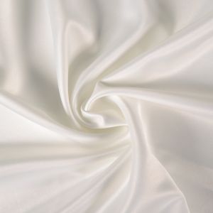 Satin elastic gros premium 132g alb