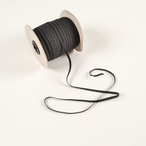 Bandă elastică de 0,5 cm neagră