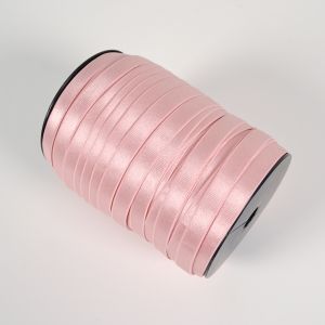 Elastic satinat / bretele sutien, lățime 12 mm roz