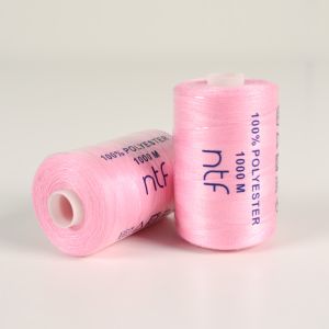 Ață poliester NTF 1000 culoare roz