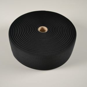 Bandă elastică de 7 cm neagră
