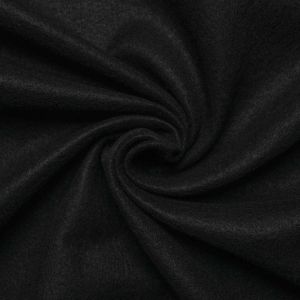 Țesătură fetru/pâslă moale culoare neagră