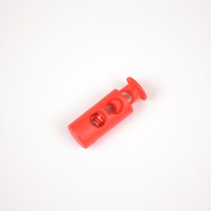 Opritor șnur din plastic 5 mm roșu - pachet de 10 buc