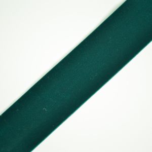 Bandă elastică din catifea de 4 cm smarald