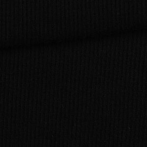 Jerse reiat pentru confecții Milano culoare neagră