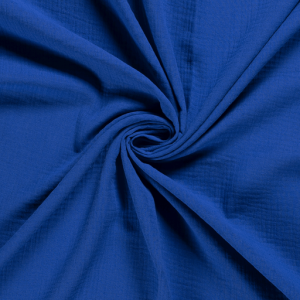 Țesătură muselină / pânză topită paris blue