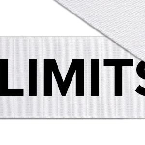 Bandă elastică - LIMITS X OFF- alb de 40 mm