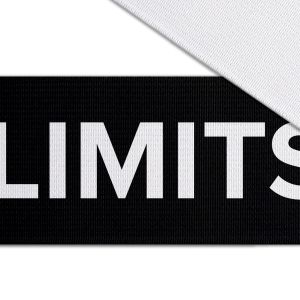 Bandă elastică - LIMITS X OFF- negru de 40 mm