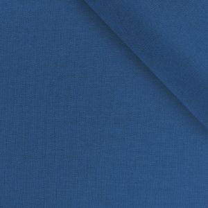 French terry OSKAR albastru metalic № 12