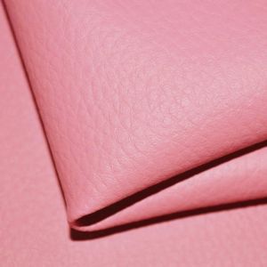 Material din piele ecologică (Piele artificială) culoare roz D26